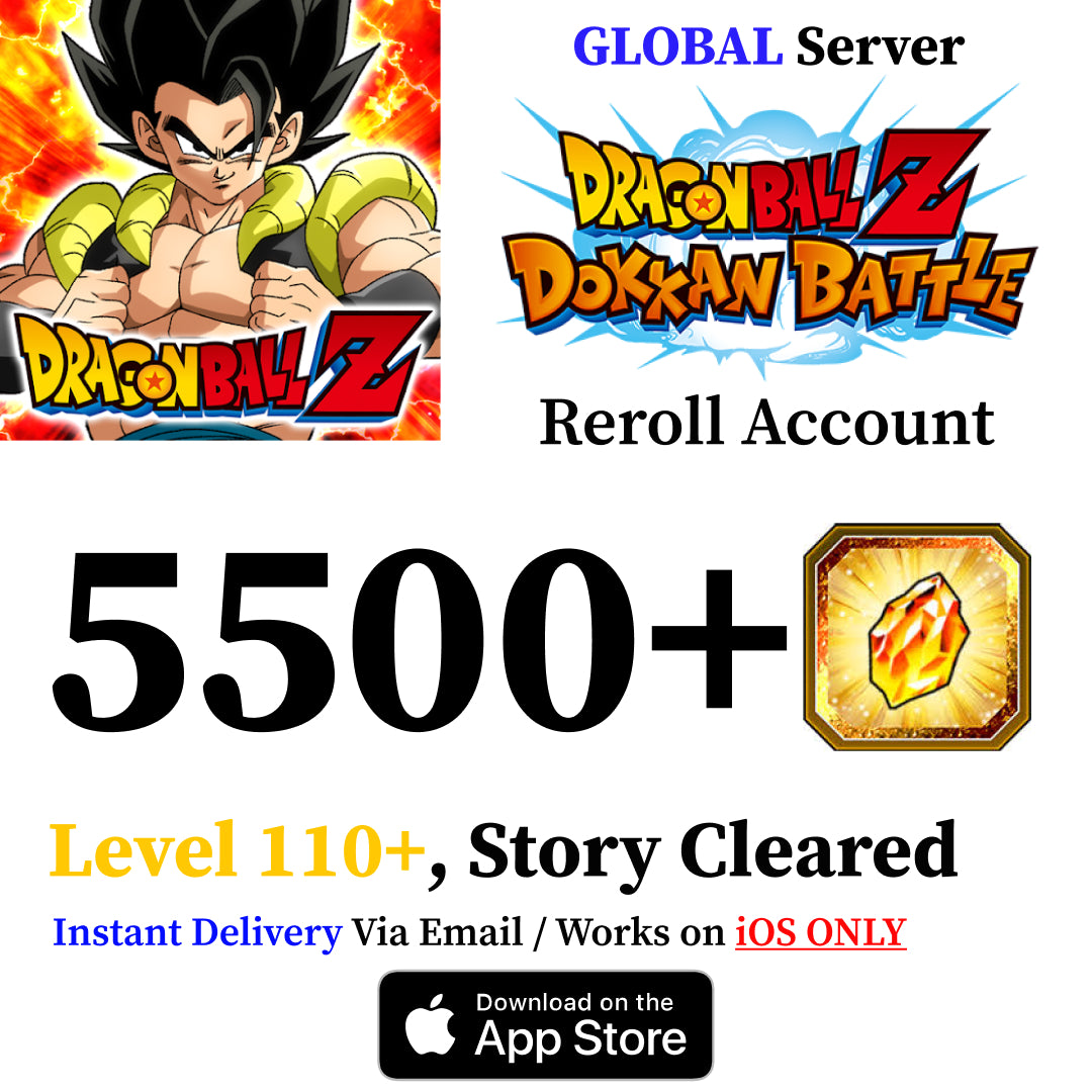 Dragon Ball Z Dokkan Battle Farmed Account