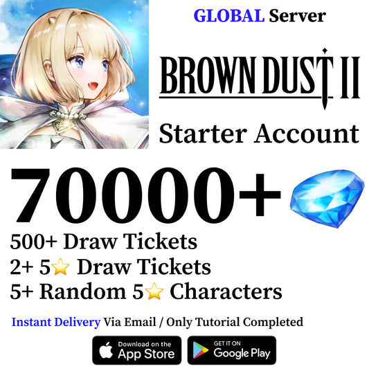 Brown Dust 2 Starter Reroll Account