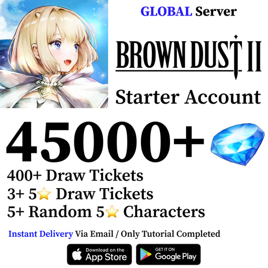 Brown Dust 2 Starter Reroll Account