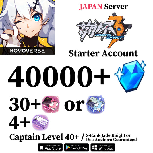 Honkai Impact 3rd Reroll Account