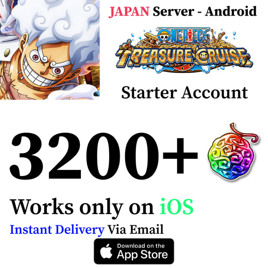 One Piece Treasure Cruise Reroll Account [Japan - iOS]