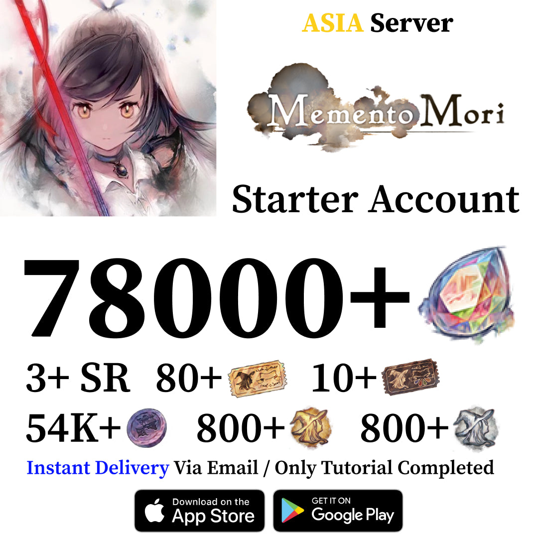 Memento Mori Reroll Account