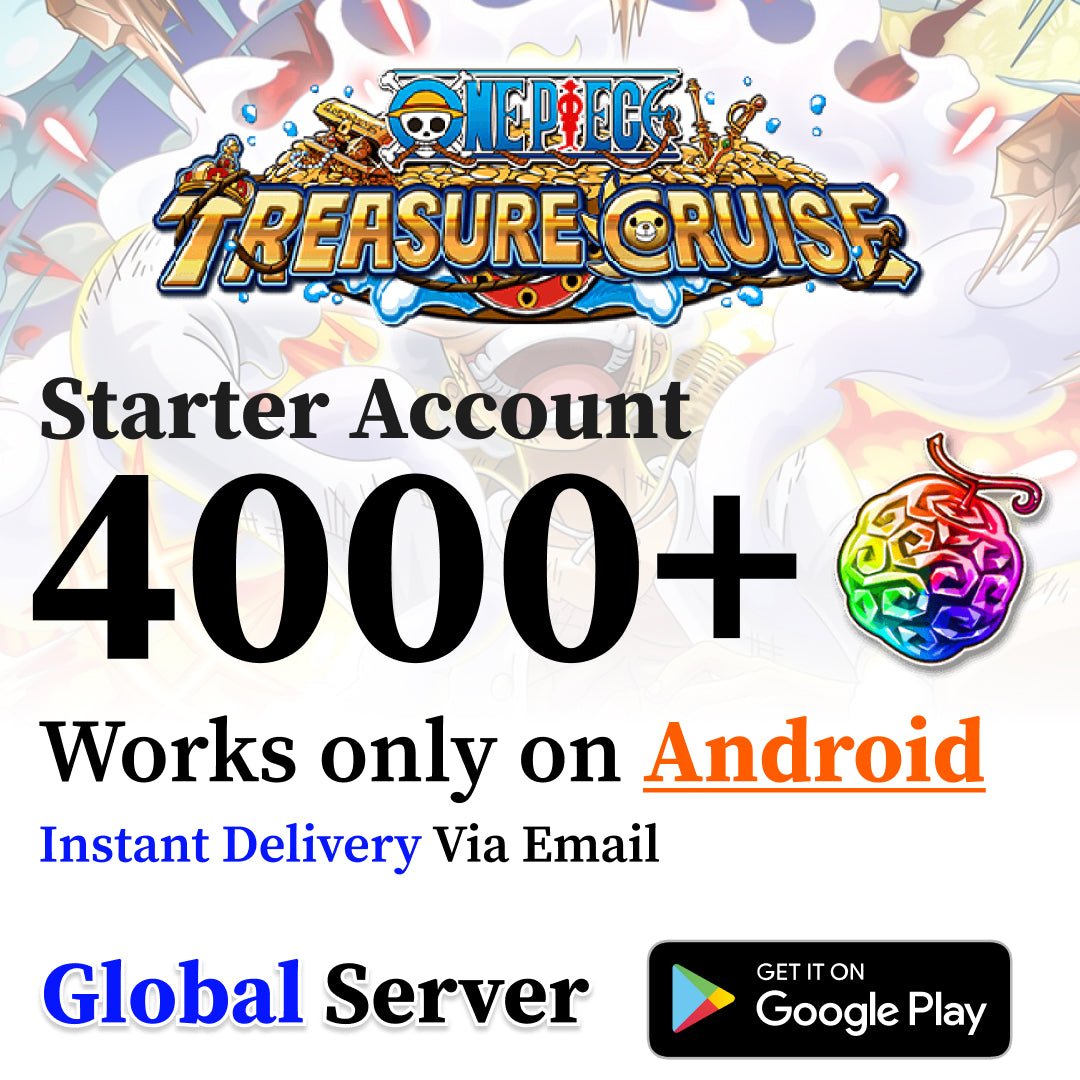 One Piece Treasure Cruise Reroll Account 3200+ Gems [Android] - Genshin Accounts