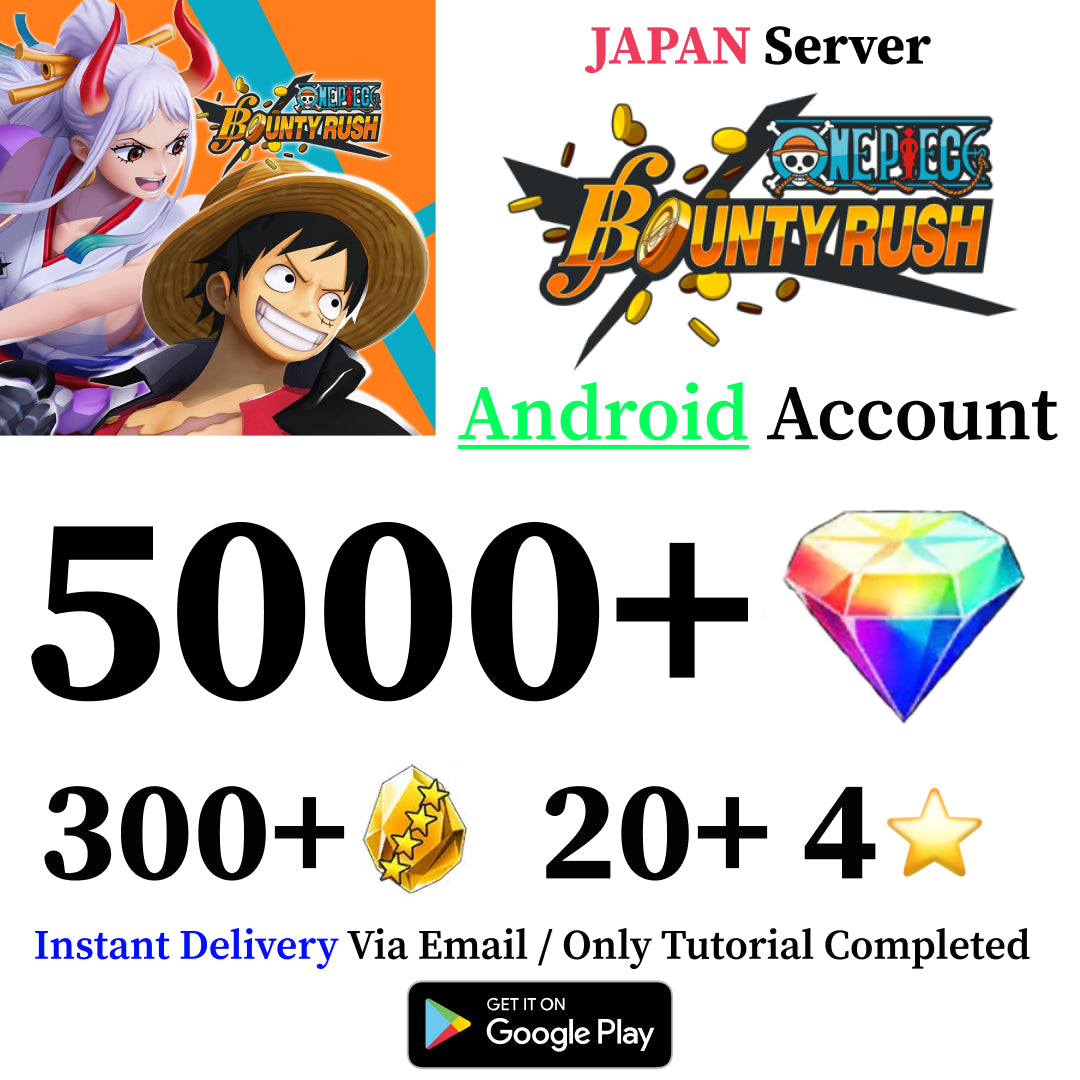 One Piece Bounty Rush Starter Reroll Account