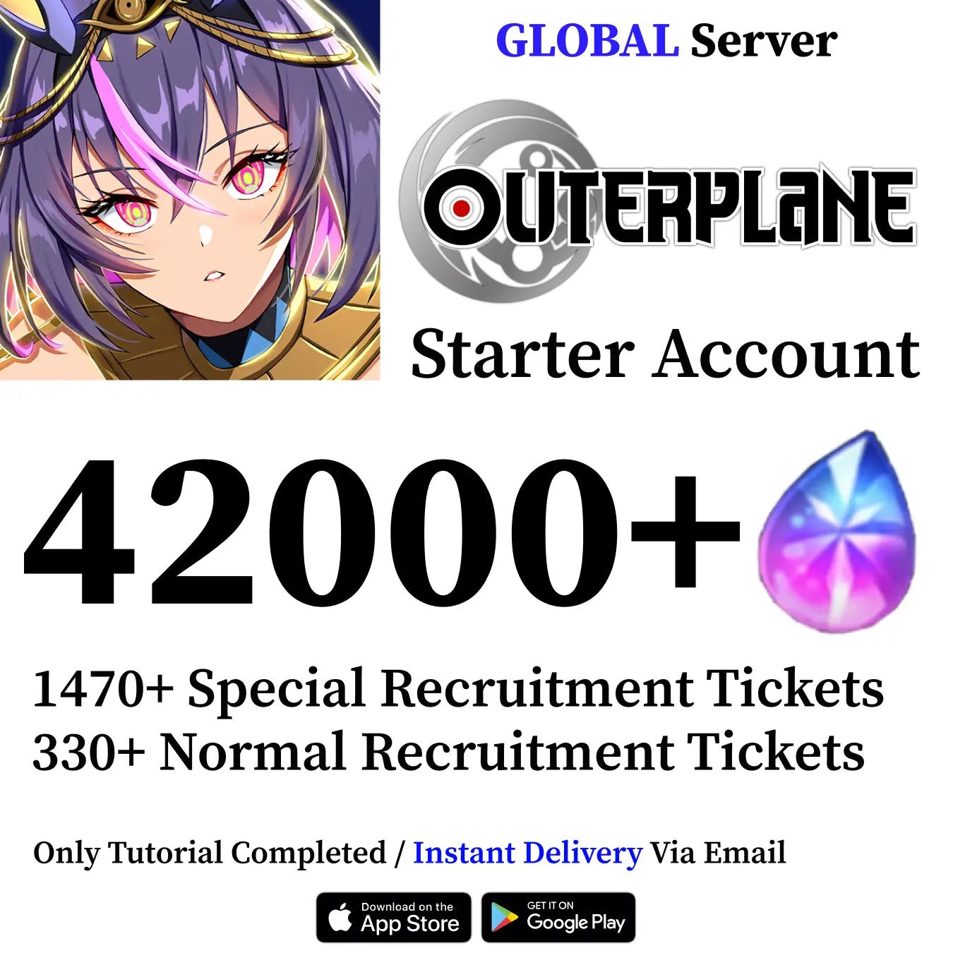 OUTERPLANE Starter Reroll Account [GLOBAL] - Genshin Accounts