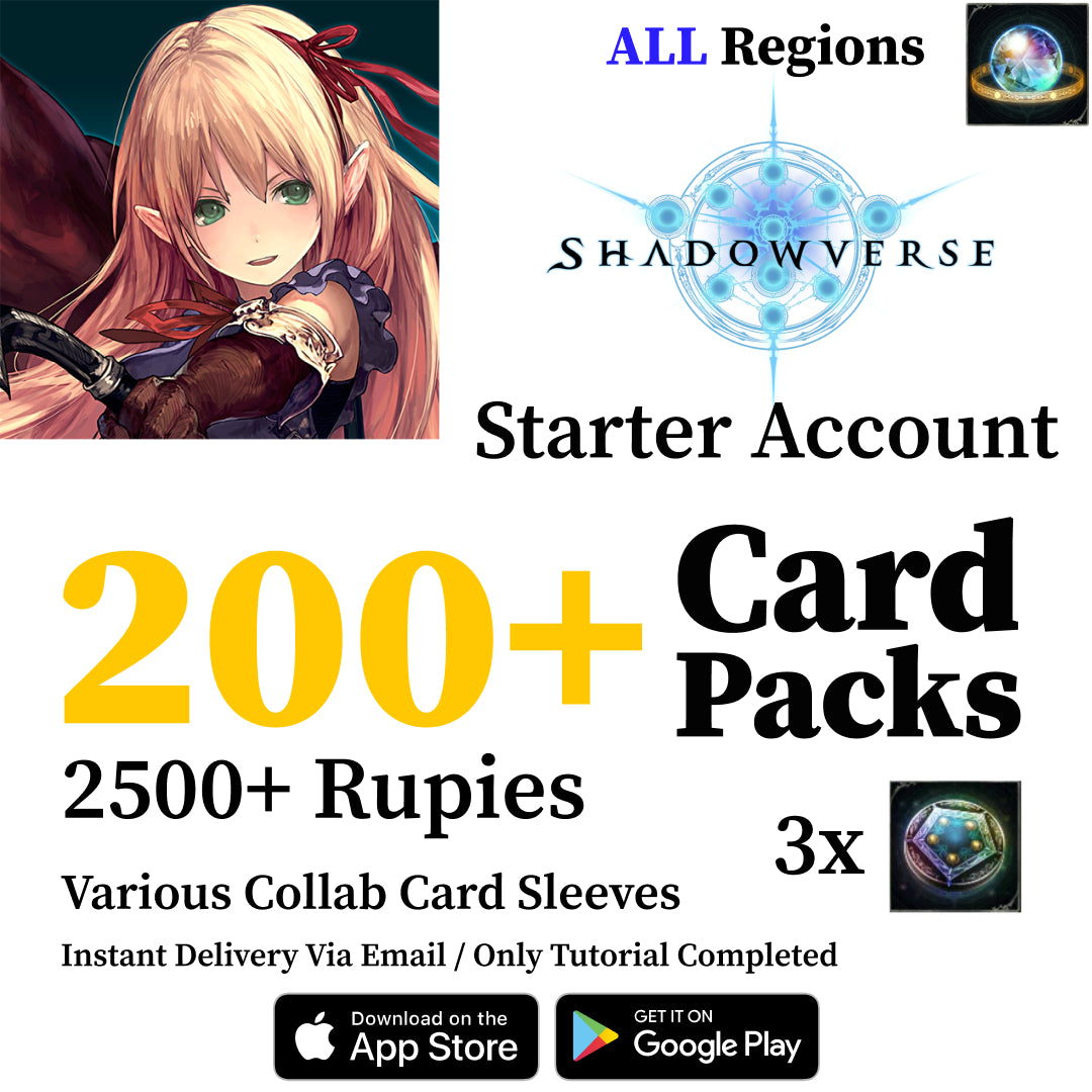 Shadowverse CCG Starter Account