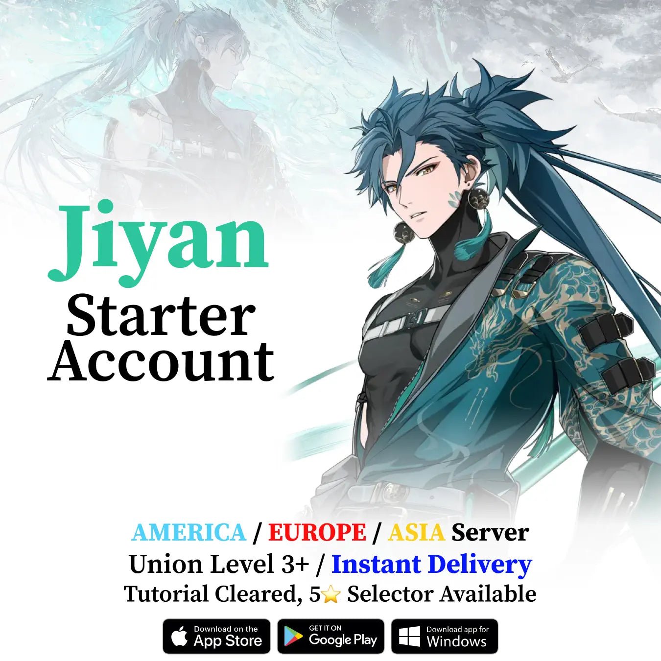 Wuthering Waves Jiyan Starter Reroll Account - Genshin Accounts