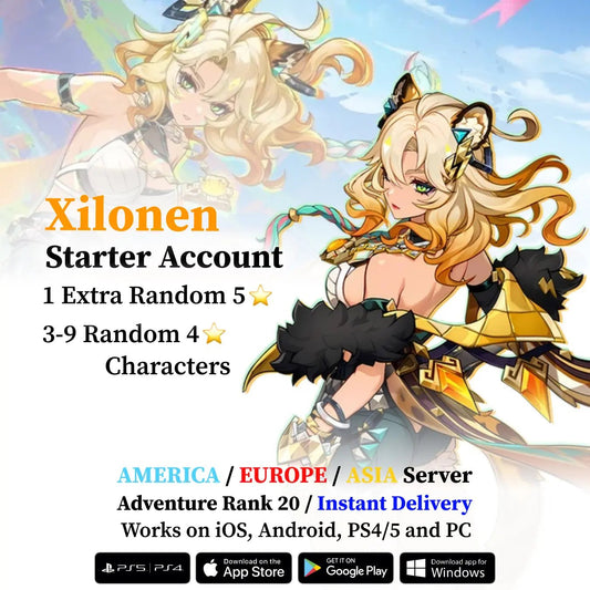 Xilonen Starter Account - Genshin Accounts