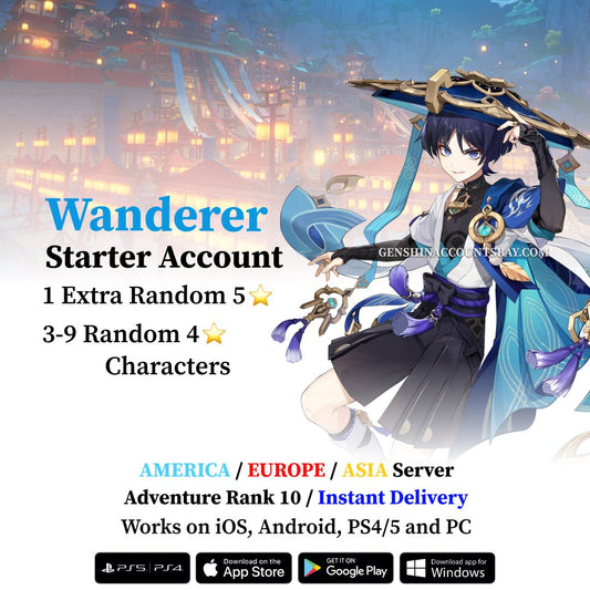 Wanderer Starter Account