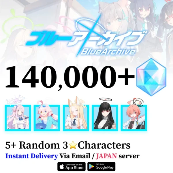 Mika Blue Archive Starter Reroll Account with Characters [Japan]