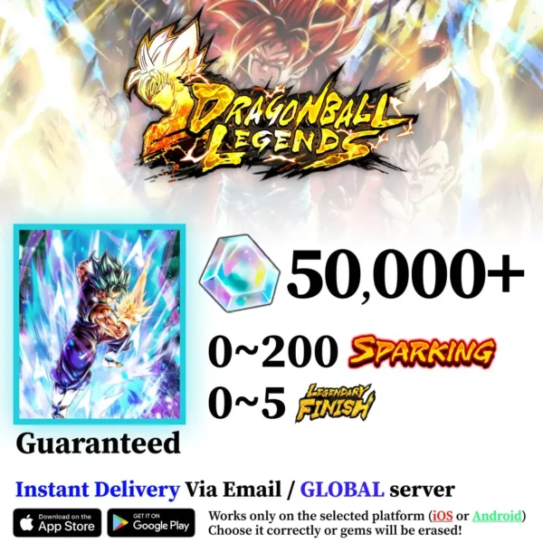 Dragon Ball Legends SS God SS Vegito Starter Account [Global]