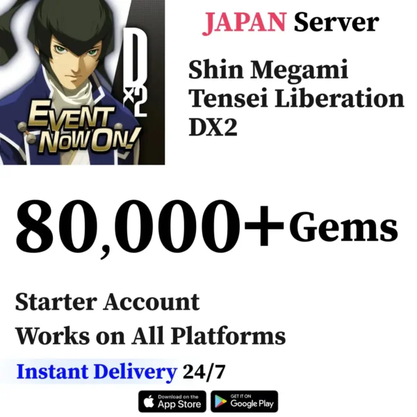 Dx2 Shin Megami Tensei: Liberation Starter Account [Japan]