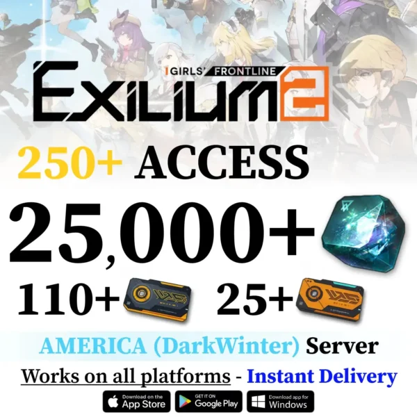 GFL2 Exilium Starter Reroll Account, Darkwinter [Global]
