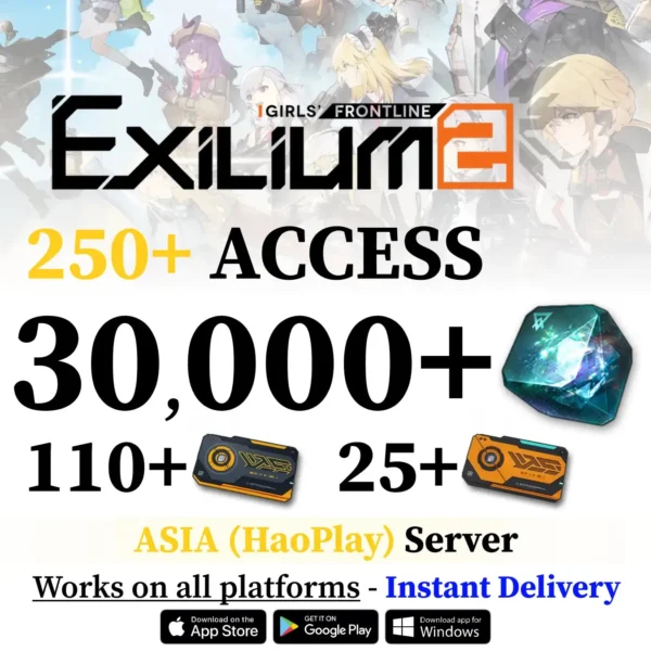 GFL2 Exilium Starter Reroll Account, HaoPlay [Asia]