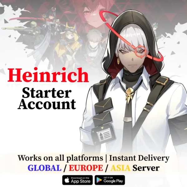 Heinrich Starter Account Etheria Restart [Global/EU/Asia]