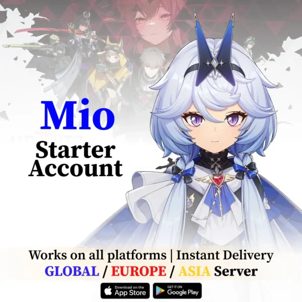 Mio Starter Account Etheria Restart [Global/EU/Asia]