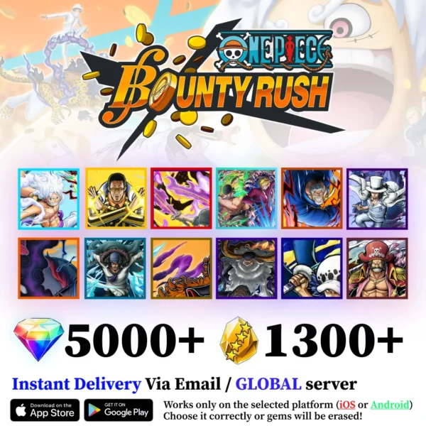 OPBR accounts ex characters GLOBAL