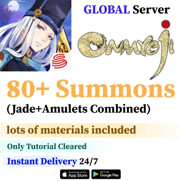 Onmyoji Starter Account with 80+ Summons [Global]