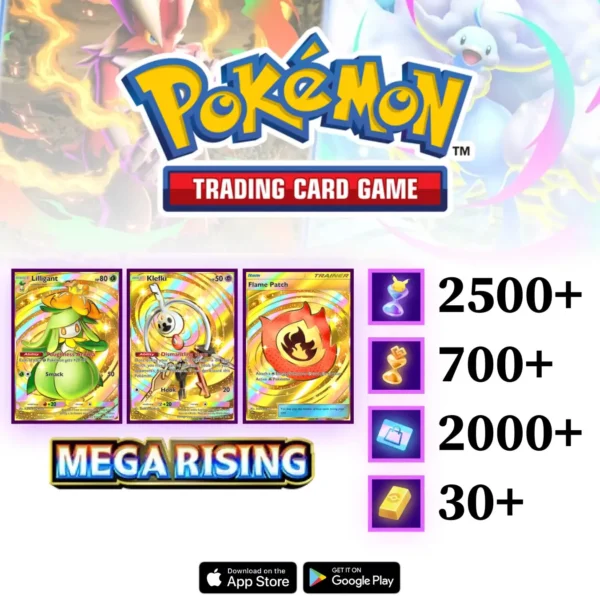 Mega Rising (B1 329) Pokemon TCG Pocket Account