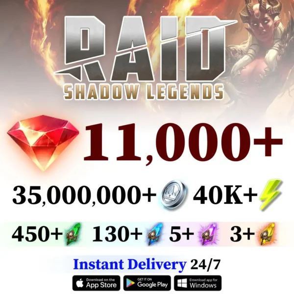 RAID: Shadow Legends Special Endgame Account [Global]