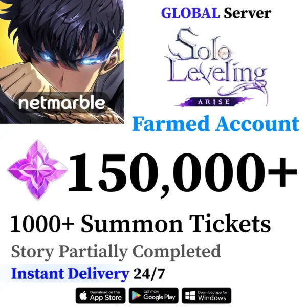 Solo Leveling: ARISE Reroll Account [Global]