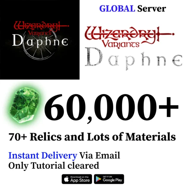 Wizardry Variants Daphne Reroll Account [Global]