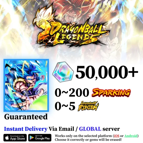 DB Legends UL Super Saiyan God SS Gogeta