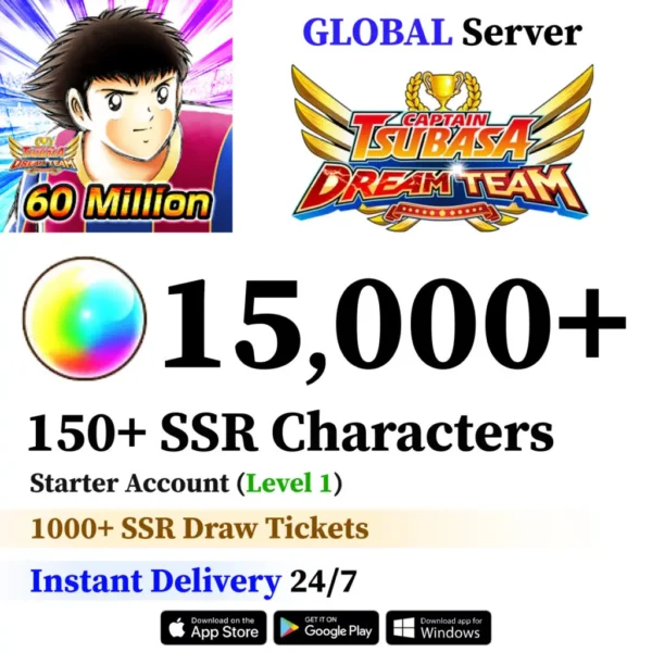 Captain Tsubasa Dream Team Starter Account [Global]