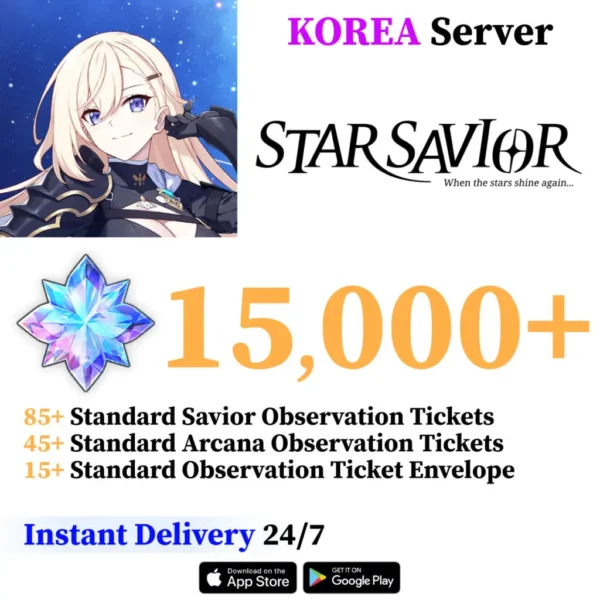 Star Savior Starter Account [Korea]