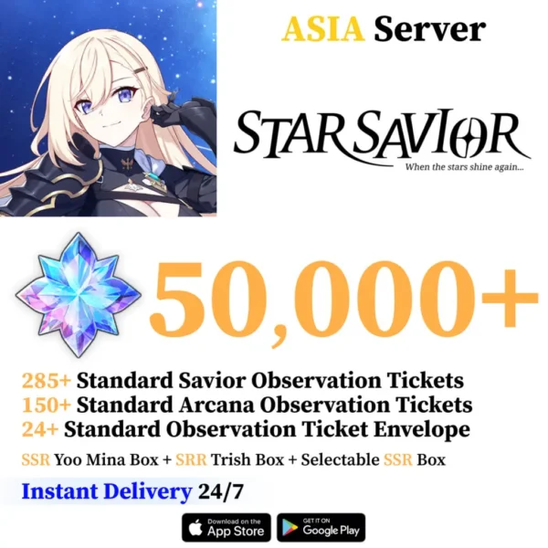 Star Savior Starter Account [Asia]