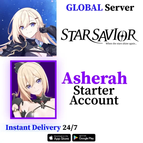 Asherah Star Savior Starter Account [Global]