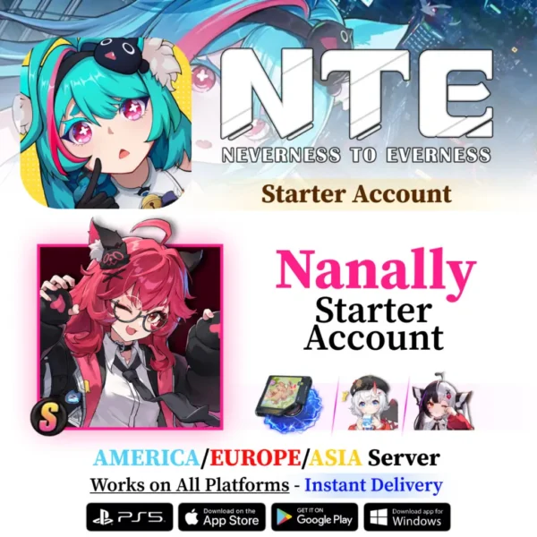 Neverness to Everness Nanally Starter Account