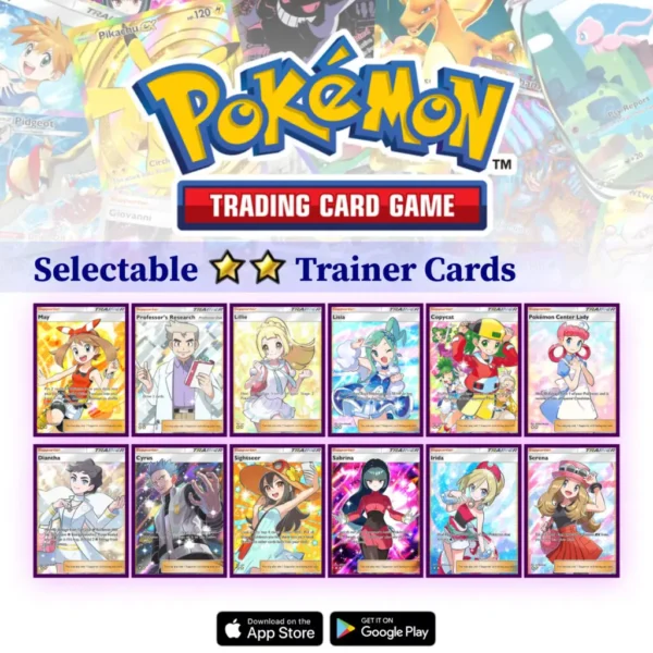 2-Star Trainer and EX Accounts Pokemon TCG Pocket [Global]