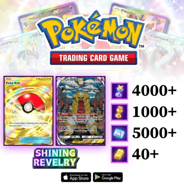 Pokemon TCG Pocket Shining Revelry Accounts