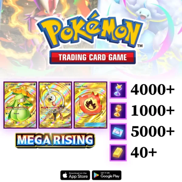 Mega Rising (B1 329) Pokemon TCG Pocket Account