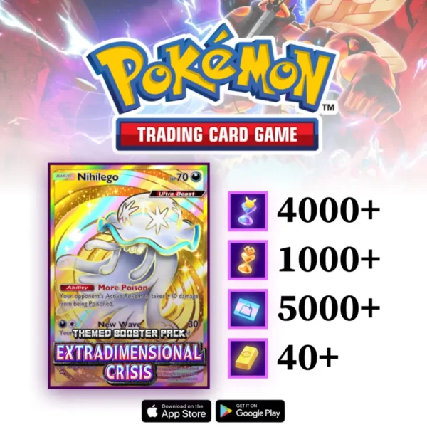 Pokemon TCG Pocket Extradimensional Crisis Starter Account