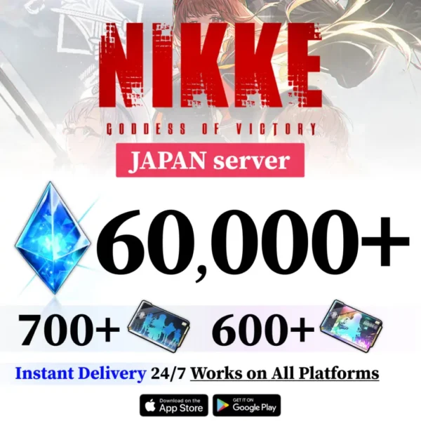 NIKKE Starter Account with Gems, Vouchers and SSRs [JP]