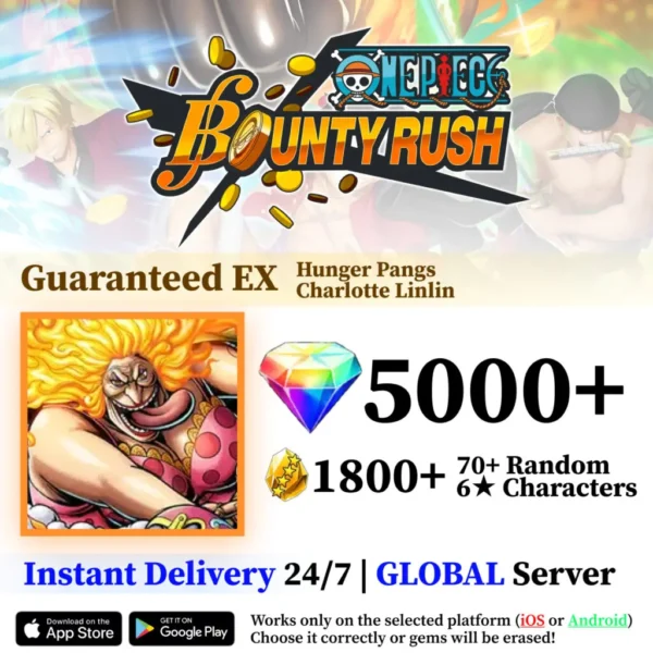 Big Mom Charlotte Linlin OPBR Starter Reroll Account [Global]
