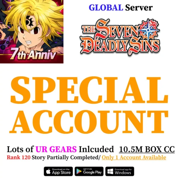 Seven Deadly Sins Grand Cross Special Account [Global]