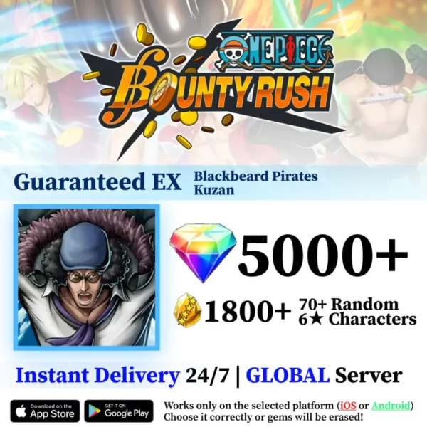 Kuzan OPBR Starter Reroll Account [Global]