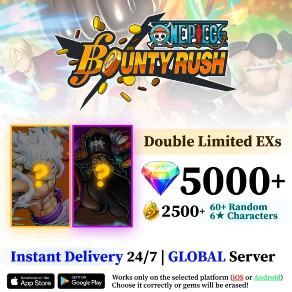 Double EX Combo OPBR Reroll Account [Global]