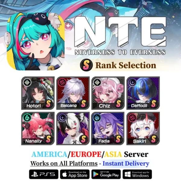 Neverness to Everness Reroll Starter Account