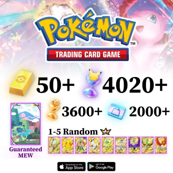Pokemon TCG Pocket Starter Account with Hourglasses [Global]
