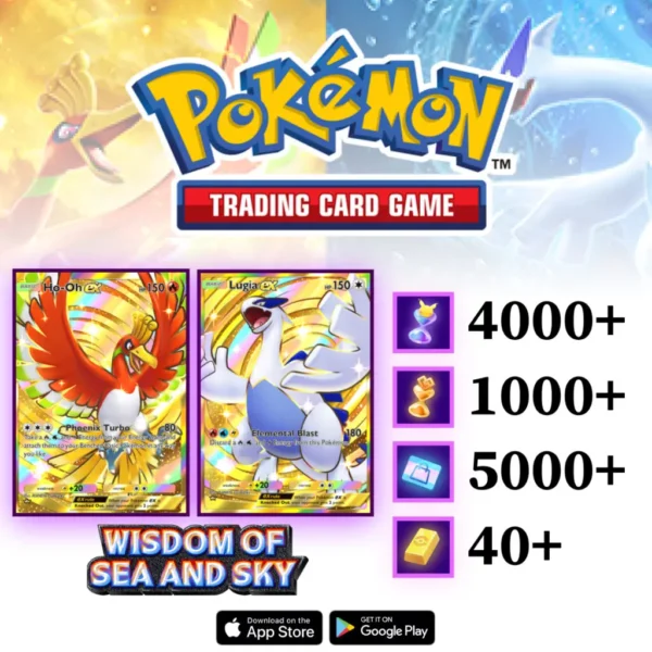 Wisdom of Sea and Sky (A4) Pokemon TCG Pocket Account