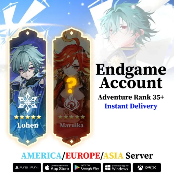 Lohen Genshin Impact Reroll Starter Account