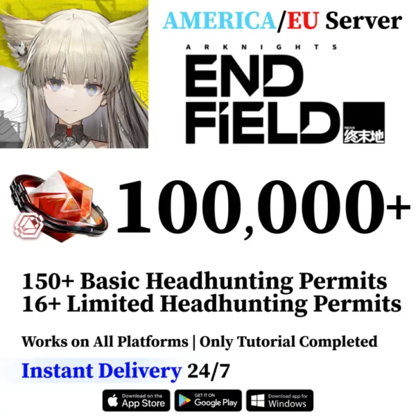 Arknights: Endfield Starter Reroll Account with Oroberyl [America/EU]