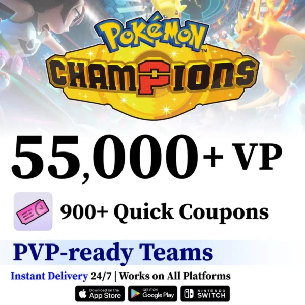 Pokemon Champions Starter Account with Victory Points