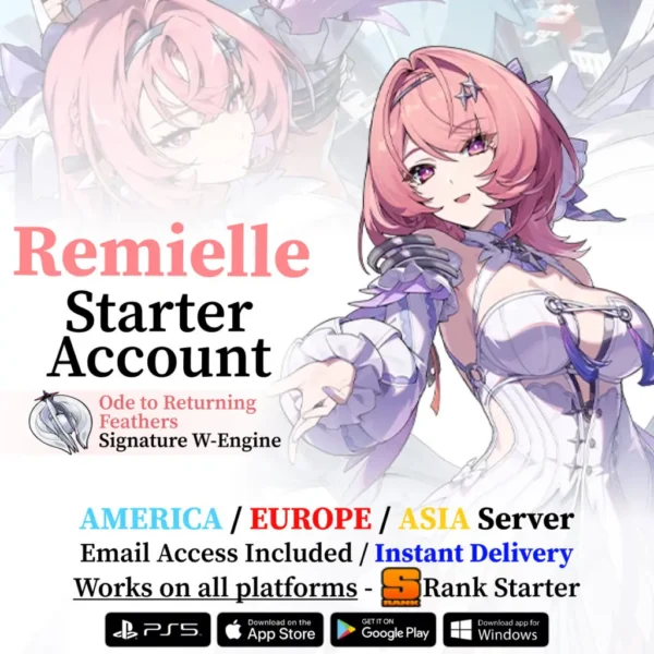 Remielle Zenless Zone Zero Reroll Account