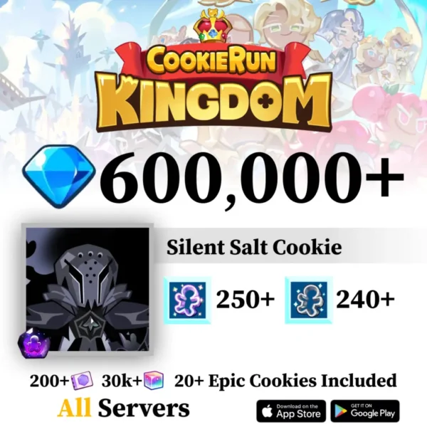 Silent Salt Cookie Run Kingdom Reroll Starter Account