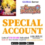 Seven Deadly Sins Grand Cross Special Account 11M Box [Global]